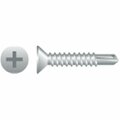 Strong-Point 10-16 x 0.75 in. Phillips Flat Head Screws Zinc Plated, 8PK F106